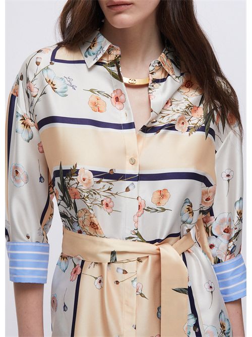 Dress woman orange LIU JO | WA6507T2555/P9547